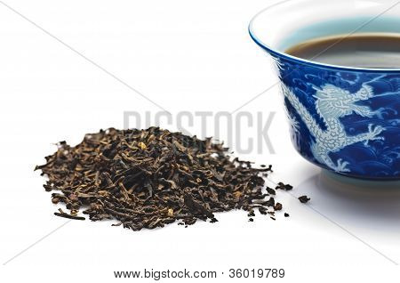chinesische Pu-Erh-Tee