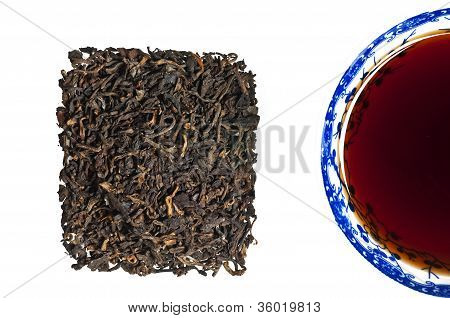 chinesische Pu-Erh-Tee