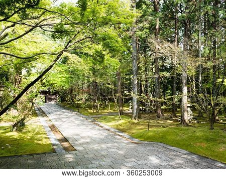 Kochi, Japan - April 6, 2018: On The Grounds Of Chikurinji, Temple Number 31 Of Shikoku Pilgrimage