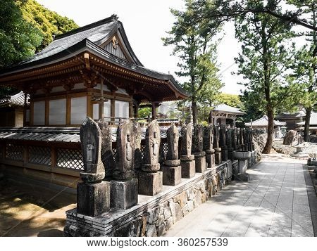 Tosashimizu, Japan - April 8, 2018: On The Grounds Of Kongofukuji, Temple Number 38 Of Shikoku Pilgr