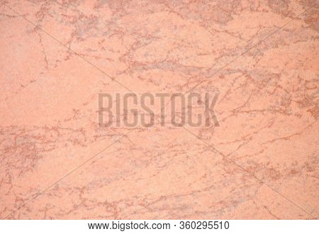 Dark Beige Onyx, Polished Surface Of Natural Stone Close-up.