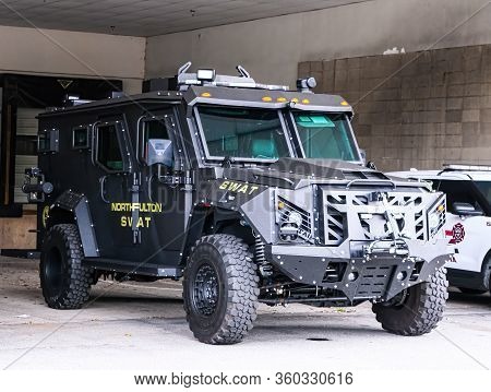 Atlanta, Georgia - October 5, 2019: First Responders Are People With Specialized Training And Are Th