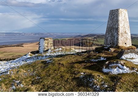 High View From Norman's Law Hill, Fife, Scotland
