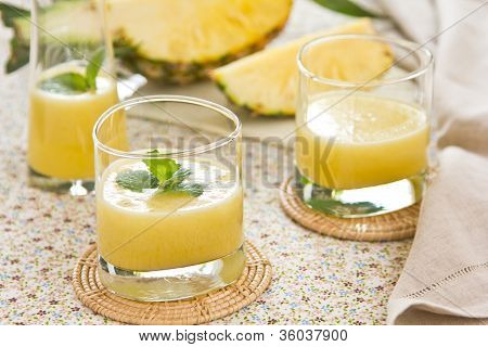 Ananas-smoothie