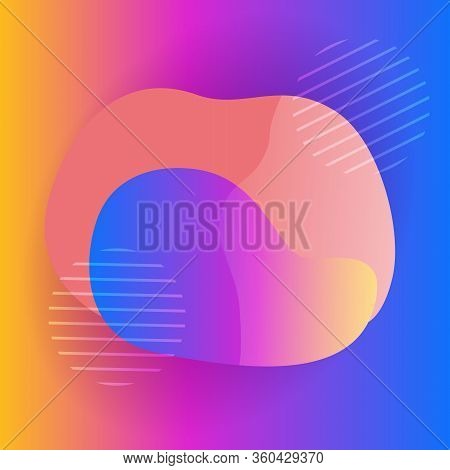 Abstract Background For Digital Wallpaper Design Business Presentation. Cover Layout Template Colorf
