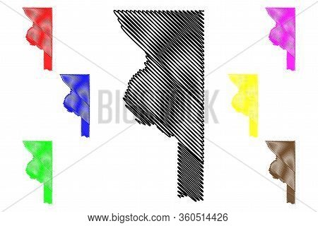 Sumter County, Florida (u.s. County, United States Of America, Usa, U.s., Us) Map Vector Illustratio