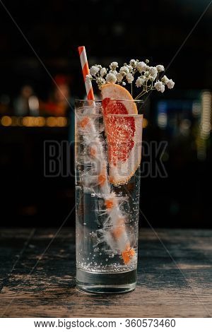 The Cocktail At The Bar Is Alcoholic, Nonalcoholic.