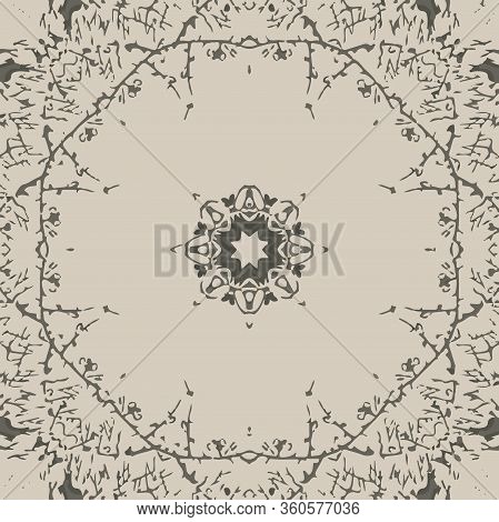 Geometric Nature Collection Illustration Seamless Pattern Background 04