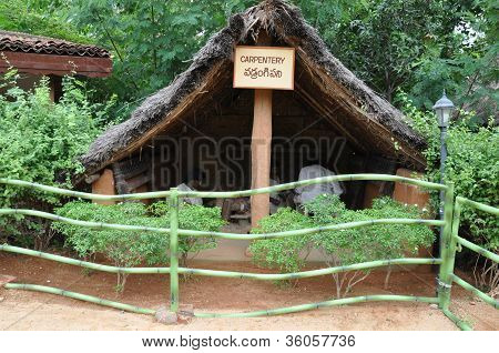 Shilparamam arts and crafts village in Hyderabad, India
