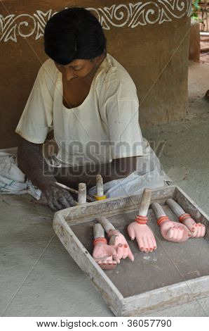Shilparamam arts and crafts village in Hyderabad, India