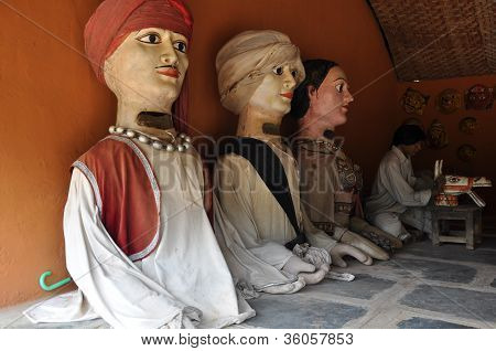 Shilparamam arts and crafts village in Hyderabad, India