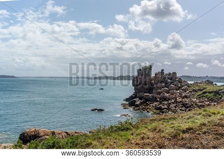 Hiking On Bretagne Cotes D'armor Coast
