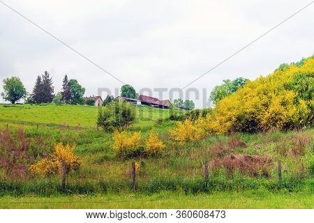 French landscape Haute Vienne Limousin,France