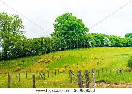 French landscape Haute Vienne Limousin,France