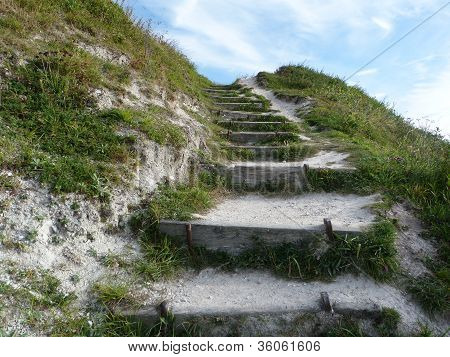 Steg upp Beachy Head