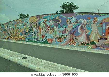 Ramoji Film City in Hyderabad, India