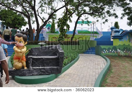 Ramoji Film City in Hyderabad, India