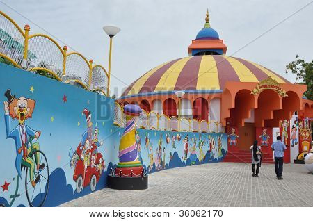 Kids and adults fun zone at Ramoji Film City in Hyderabad, India