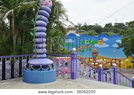 Kids and adults fun zone at Ramoji Film City in Hyderabad, India