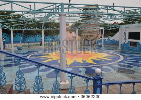 Kids and adults fun zone at Ramoji Film City in Hyderabad, India