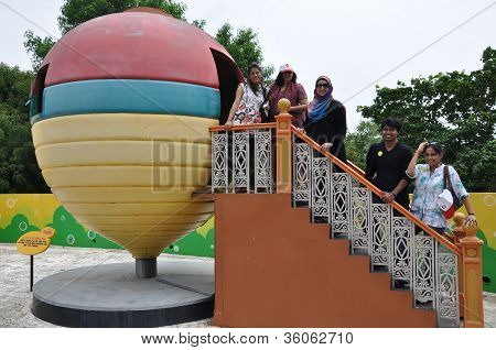 Kids and adults fun zone at Ramoji Film City in Hyderabad, India