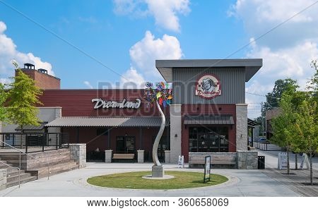 Duluth, Georgia - September 11, 2019: Forbes Ranked Duluth 26th In Americas Best Places To Move In 2