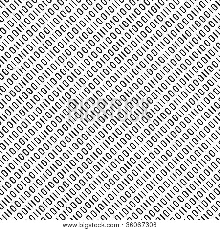 Binary code background, seamless pattern included