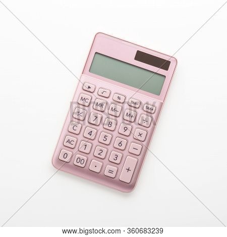 white gold calculator