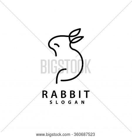Rabbit Logo Template Vector Illustration Design Iicon