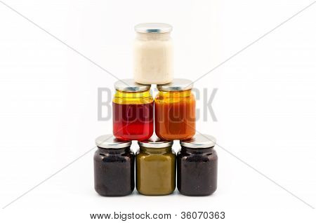 Domácí marmeládou hromada