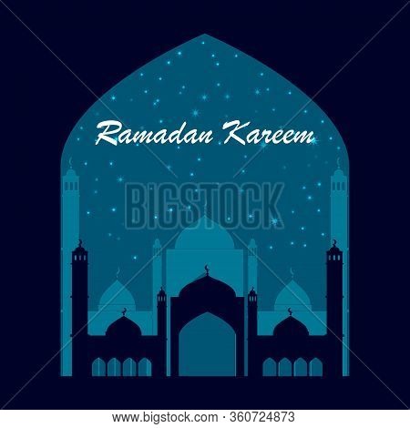 The Muslim Feast Of The Holy Month Of Ramadan Kareem.