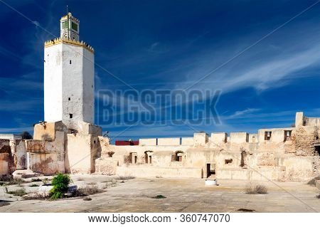 Architectural detail in El Jadida, Morocco, Africa