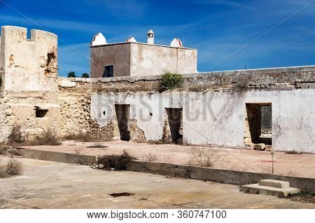 Architectural detail in El Jadida, Morocco, Africa