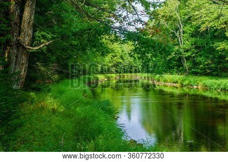 View Of The Mersey River, In Kejimkujik National Park, Nova Scotia, Canada
