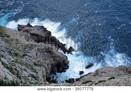 penhasco rochoso - Maiorca