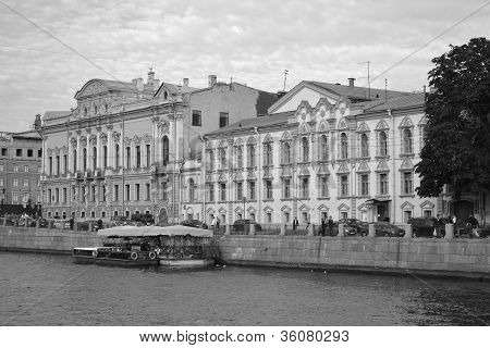 Nábřeží Fontanka. St.Petersburg