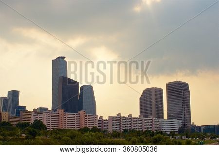 View To Yeoeuido Buildings From The Hang River