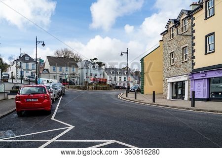 Ardara, County Donegal , Ireland - March 13 2020 : Ardara Town Is Still Busy During The Corona Outbr
