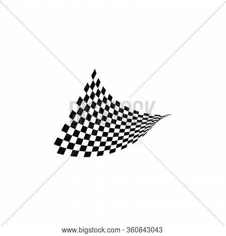 Race Flag Icon Vector Design Vector Illustration