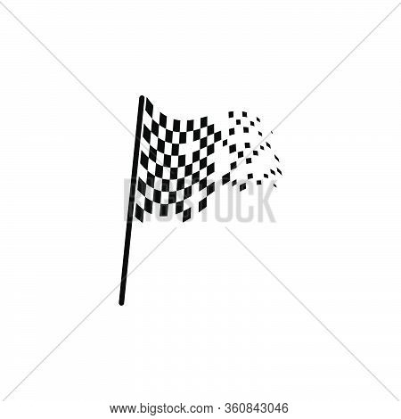 Race Flag Icon Vector Design Vector Illustration