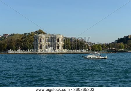 Istanbul,turkey - November 3, 2019:kucüksu Palace On The Shores Of The Bosphorus In The Asian Part O