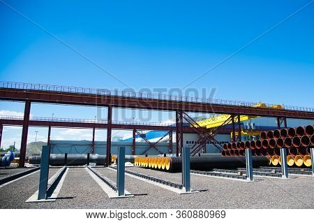 Manufacture Of Steel Pipes For The Subsea Gas Pipeline