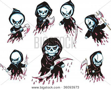Caricatures de la mort