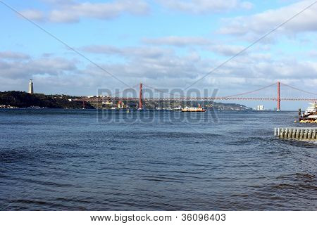 Tejo, Lissabon, Portugal