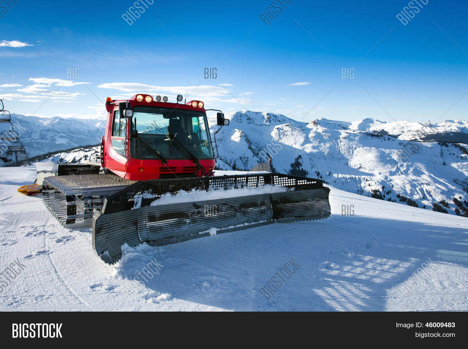 Snowgrooming Machine Image & Photo (Free Trial) Bigstock