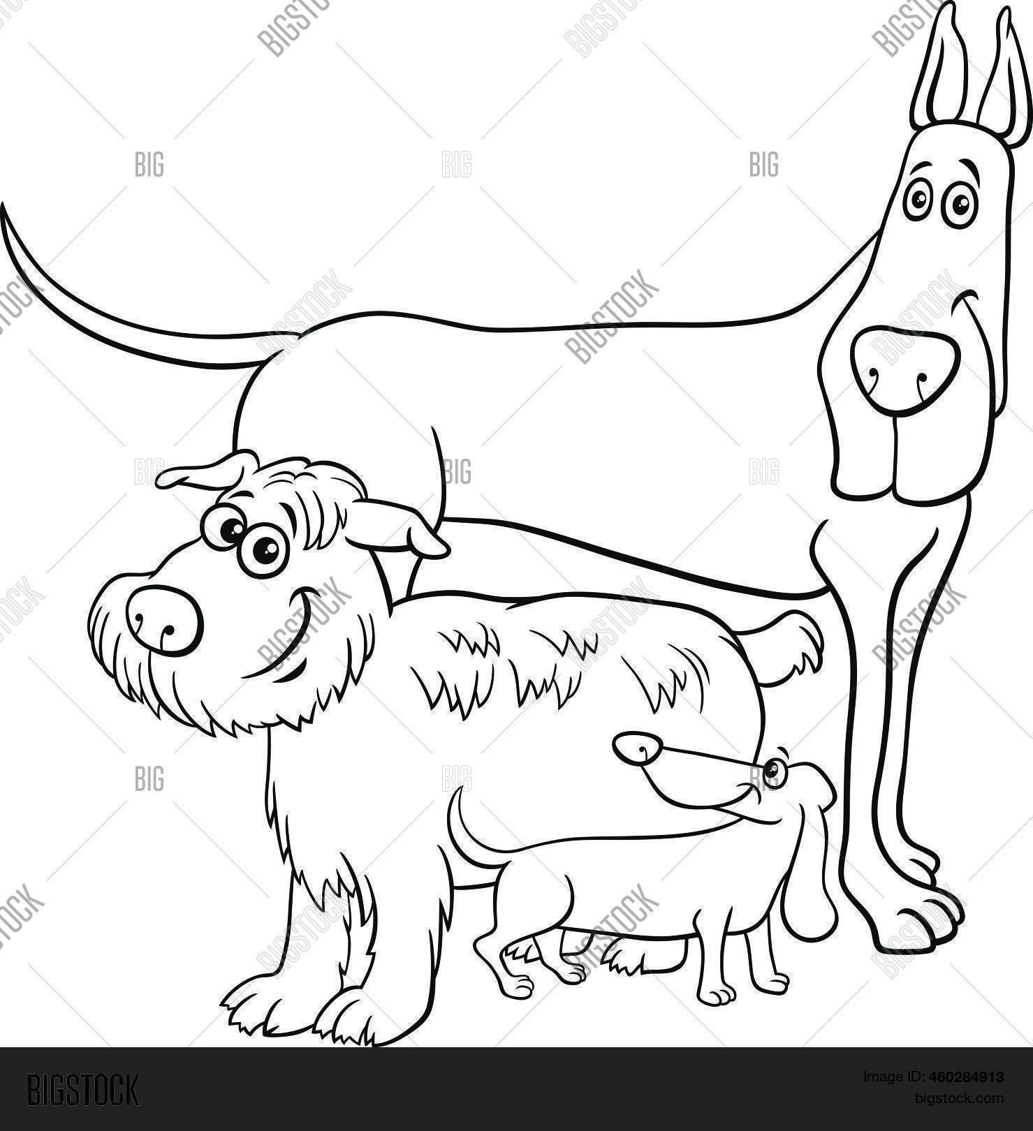 Black White Cartoon Vector & Photo (Free Trial) Bigstock