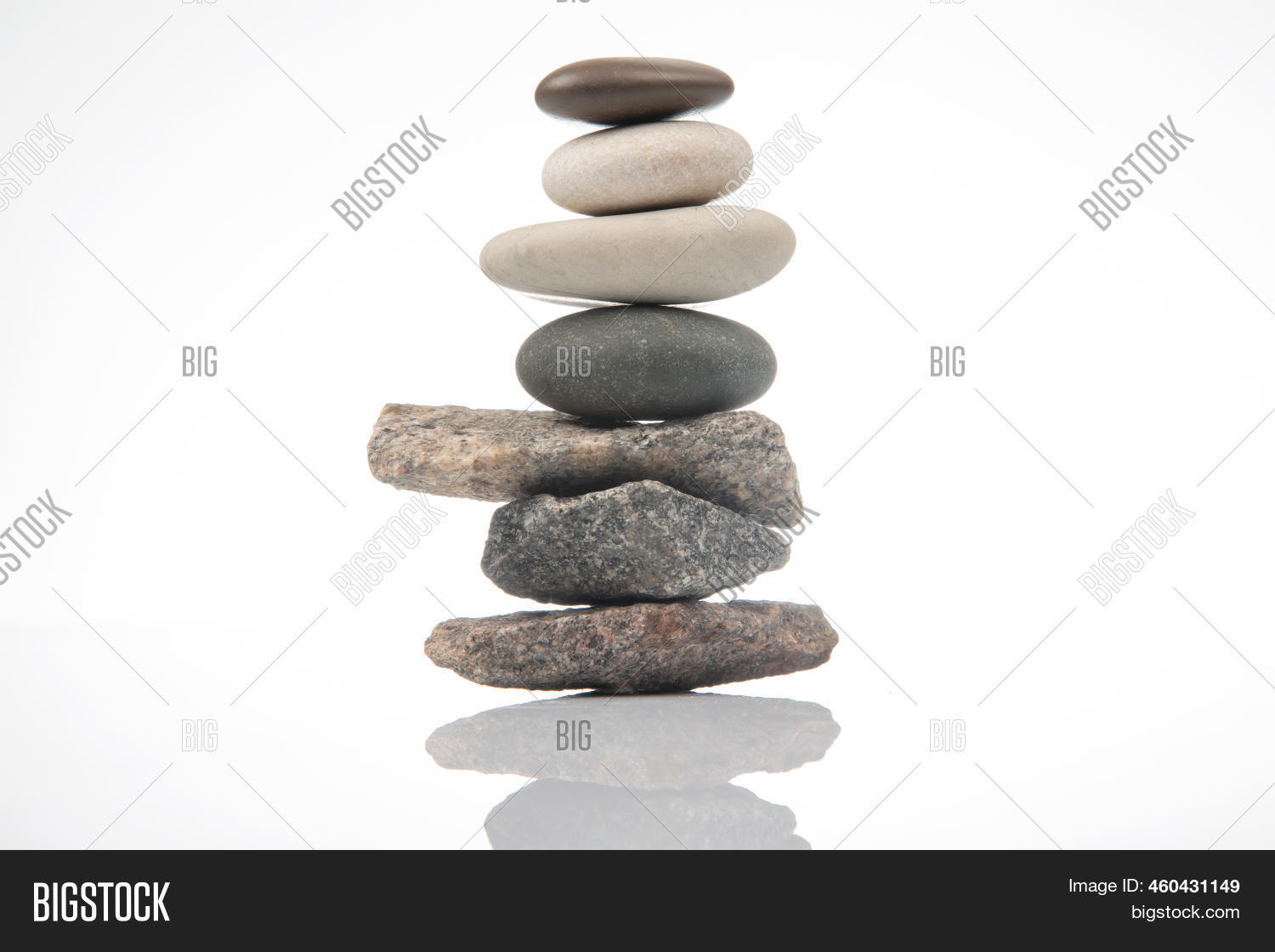 Stacking Rocks Pyramid Pyramid Stacked Stones Image & Photo (Free Trial) | Bigstock