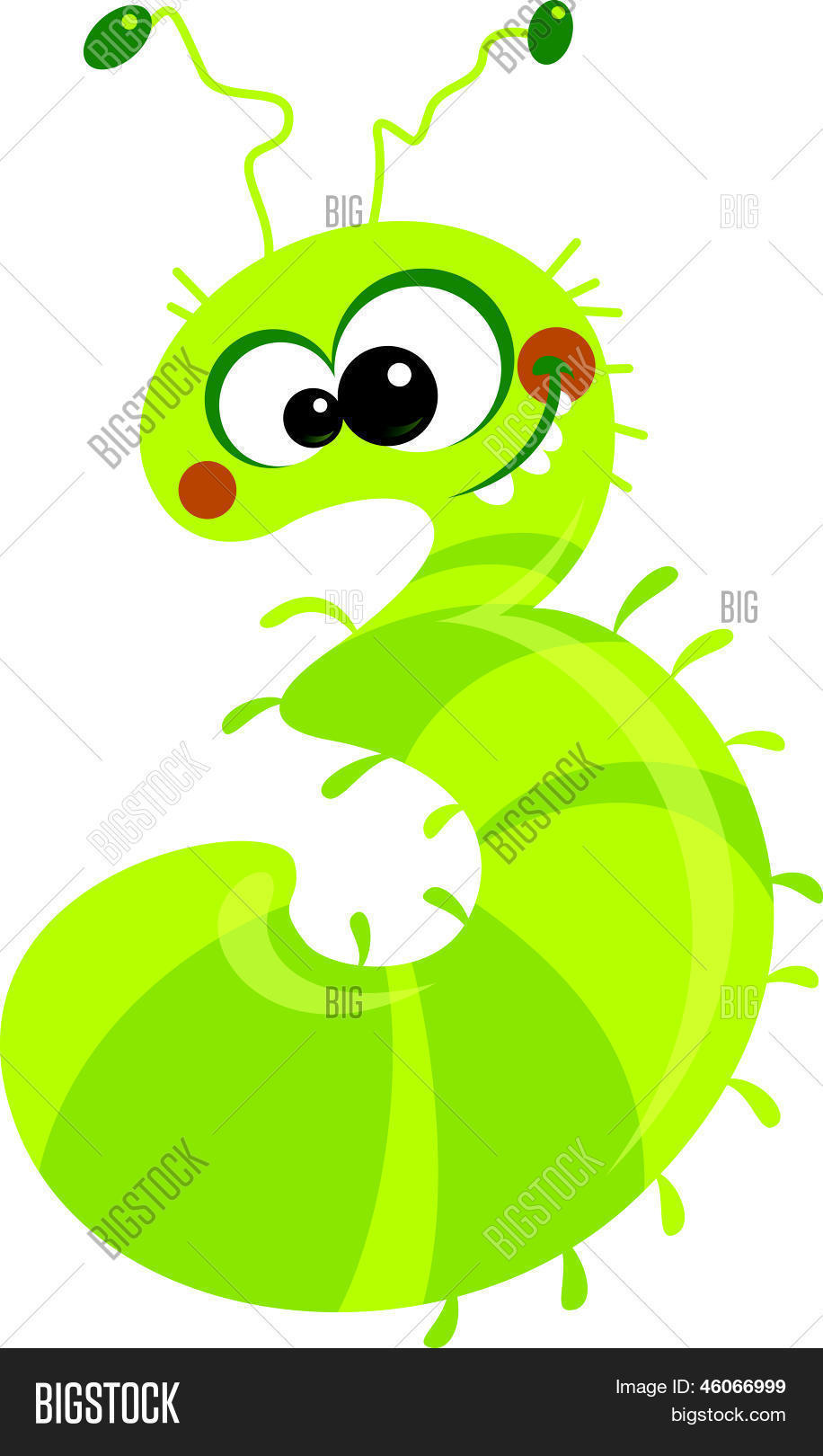 Number 3 Crazy Vector & Photo (Free Trial) | Bigstock