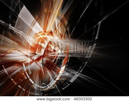 Resumen Antecedentes composición en colores negros y rojos