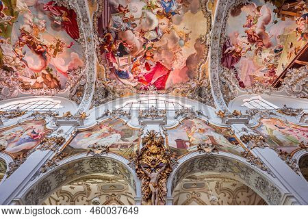 St John The Baptist Church, Steingaden, Bavaria, Germany